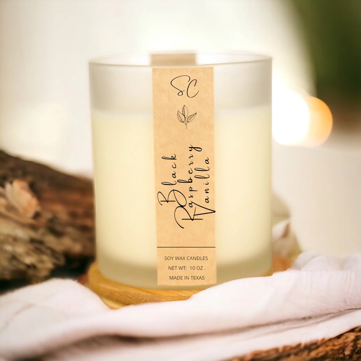 Black Raspberry Soy Candle